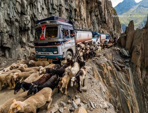 خطرناک ترین جاده های هند