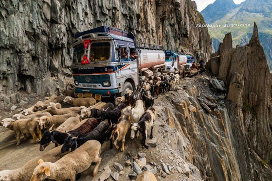 خطرناک ترین جاده های هند